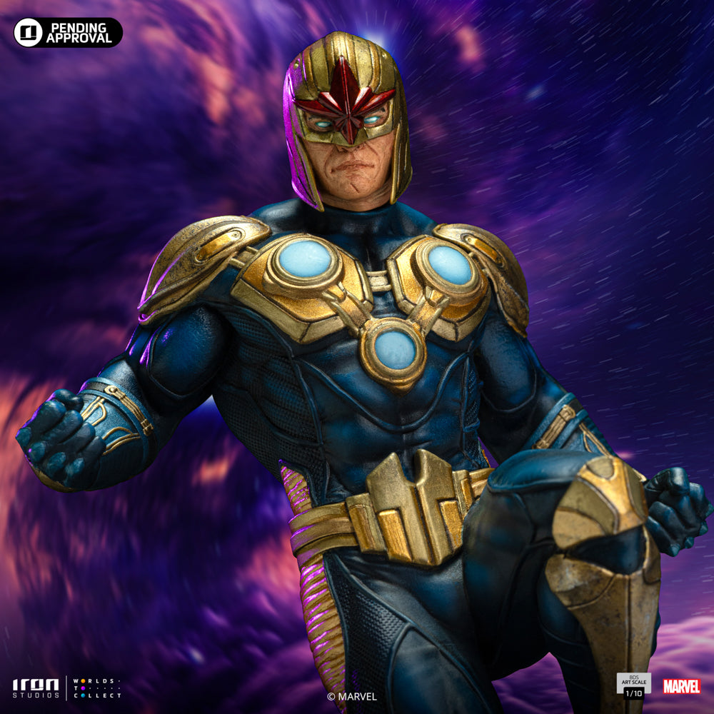 Statue Nova - Infinity Gauntlet Diorama - BDS Art Scale 1/10 - Guardians of the Galaxy