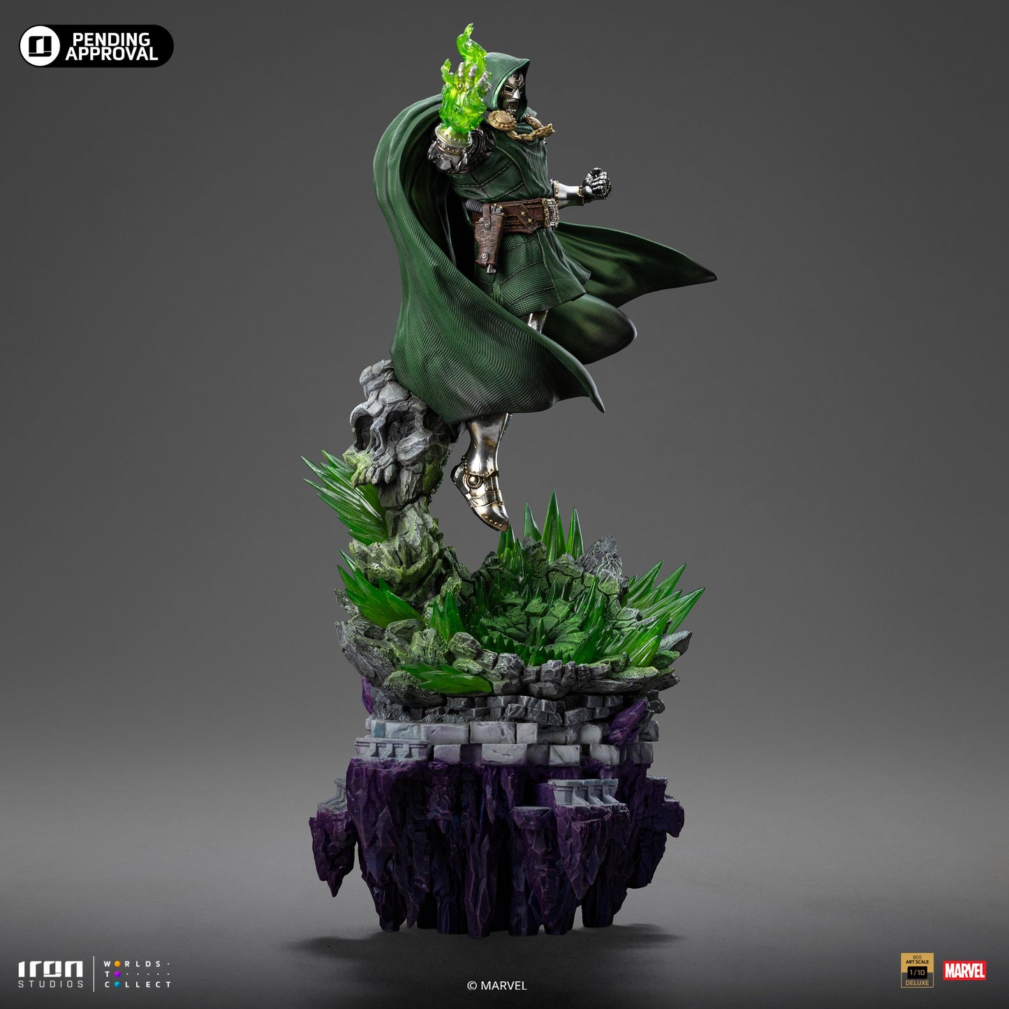 Statue Doctor Doom Deluxe - Infinity Gauntlet Diorama - BDS Art Scale 1/10 - The Fantastic Four