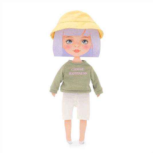 Clothing set: green sweatshirt, 28 cm