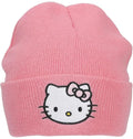 Bonnet rose Hello Kitty avec logo