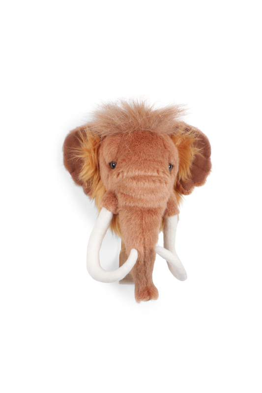 Perchero de peluche de mamut