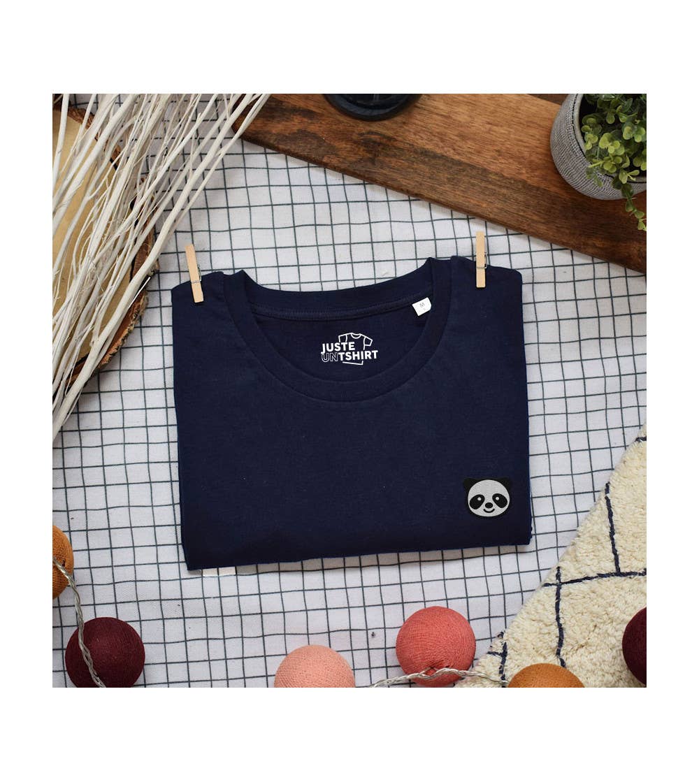 パンダ刺繍Tシャツ