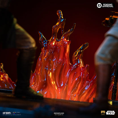 Pre-Order - Anakin Vs Obi-Wan Statue (Revenge of the Sith 20th Anniversary) - Star Wars - Art Scale 1/10 - Iron Studios