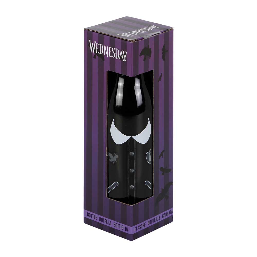 Bouteille Wednesday « Varsity » – Noir