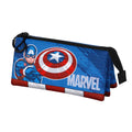 Trousse Triple Marvel Captain America « Gears »