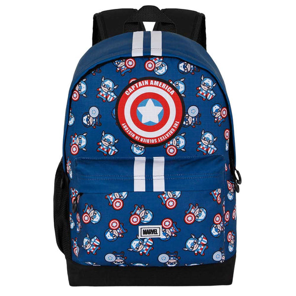 Sac à Dos HS PLUS Marvel Captain America « Brave » – Bleu