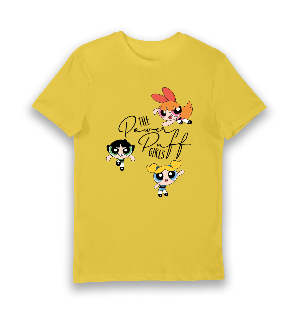 T-shirt adulte Powerpuff Girls multi-personnages