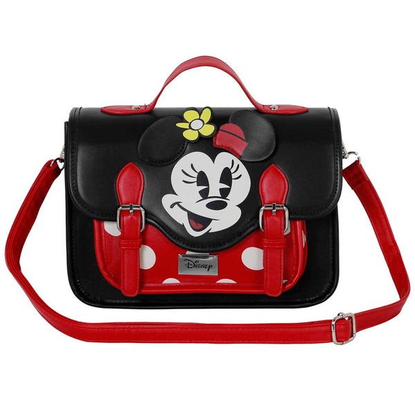 Sac à Bandoulière-Sac à Dos Satchel Disney Minnie Mouse « Face »