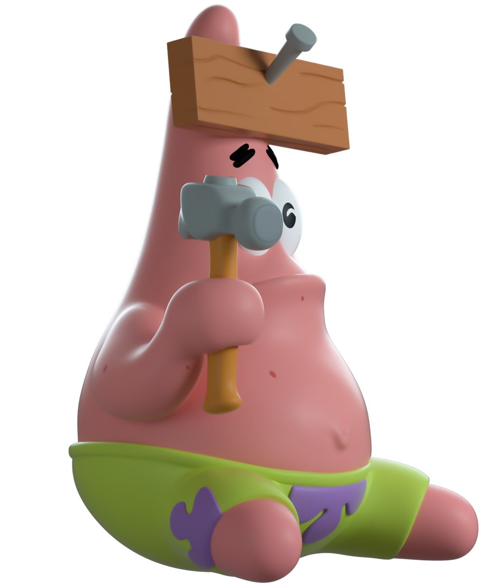 Bob l'éponge Vinyl figurine Nail on Head Patrick Youtooz Viacom Nickelodeon SpongeBob Square Pants