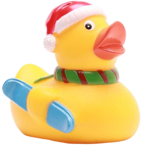 Canard Skieur de Noël
