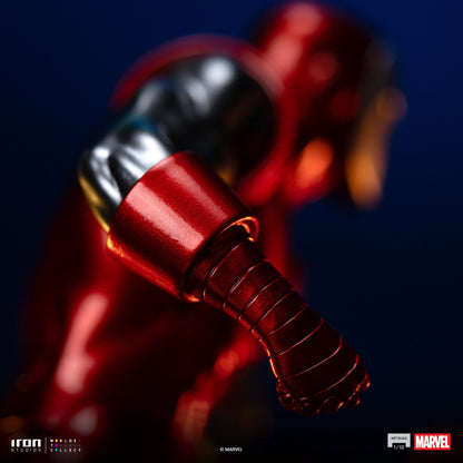Statue Iron Man Red & Chrome - Marvel Comics - Art Scale 1/10