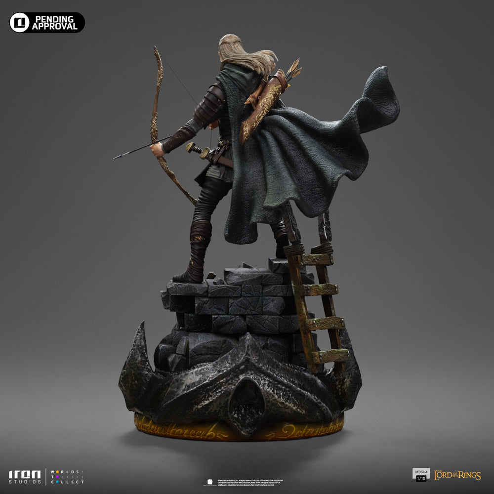 Statue Legolas Unleashed - the Lord of the Rings - Art Scale 1/10