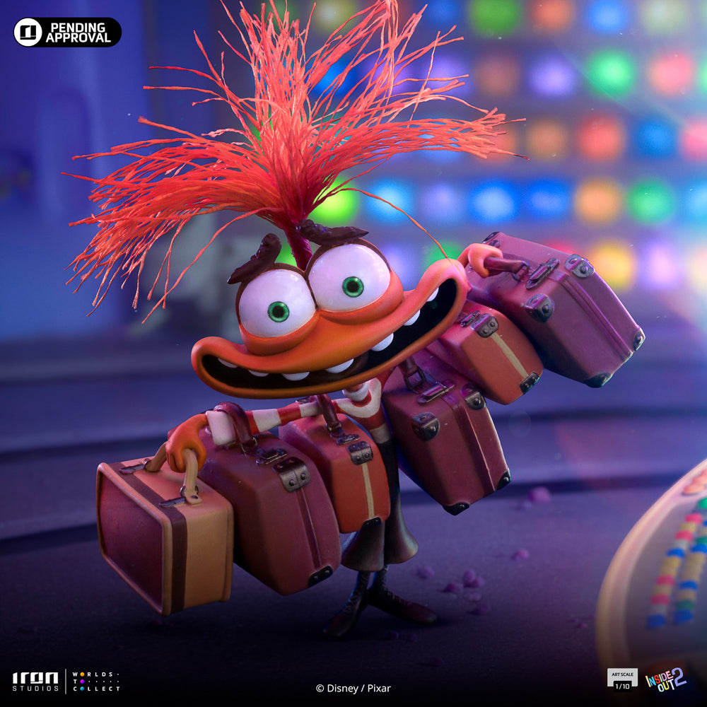 Statue Anxiety - Inside Out 2 - Art Scale 1/10 - Disney
