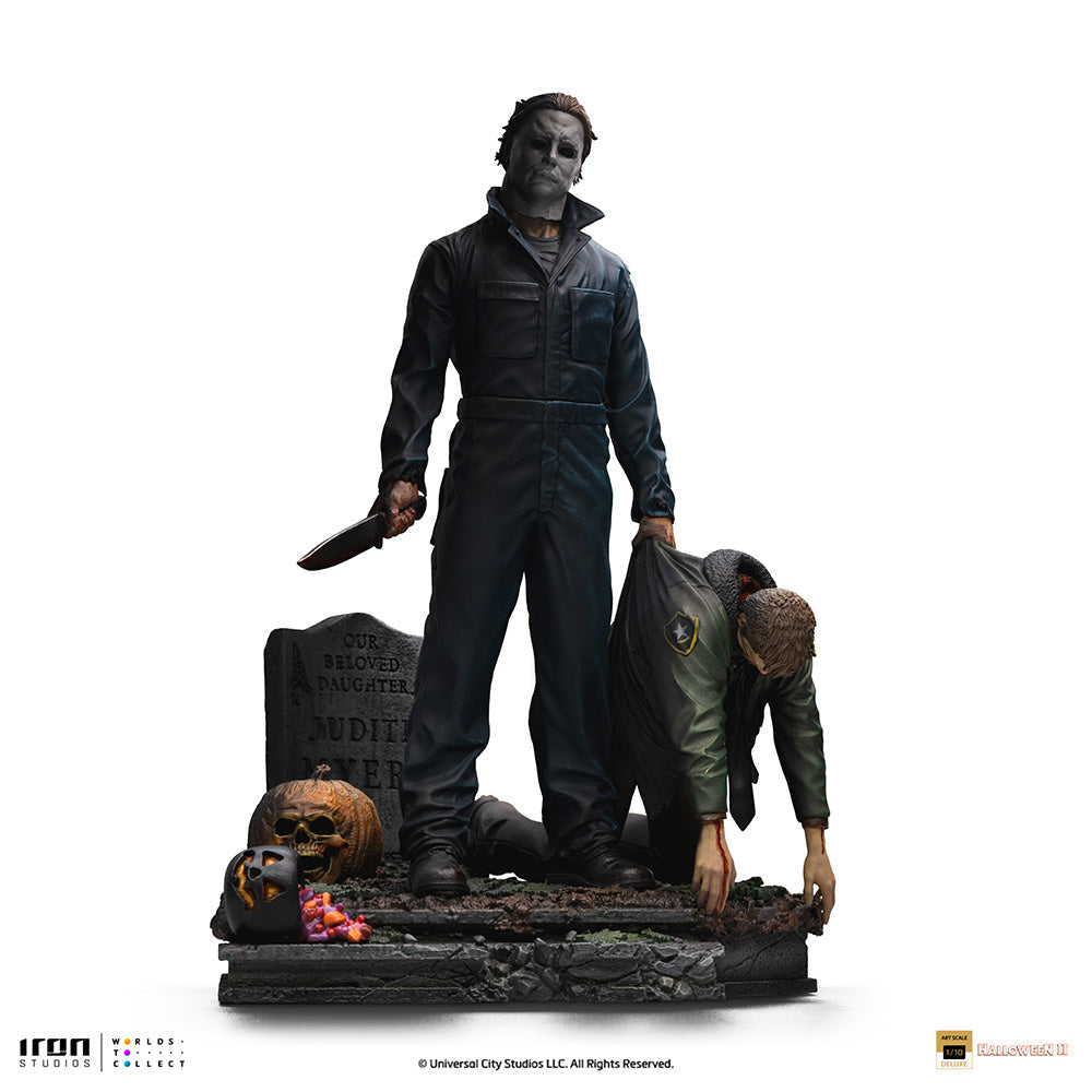 スタチュー マイケル・マイヤーズ デラックス - ハロウィン - アートスケール 1/10 - アイアン・スタジオ