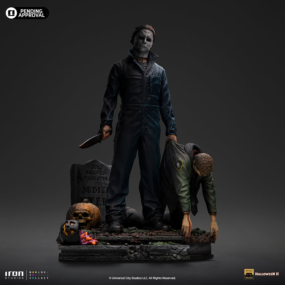 スタチュー マイケル・マイヤーズ デラックス - ハロウィン - アートスケール 1/10 - アイアン・スタジオ