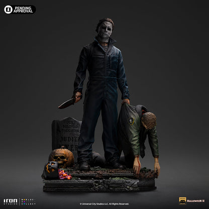 スタチュー マイケル・マイヤーズ デラックス - ハロウィン - アートスケール 1/10 - アイアン・スタジオ