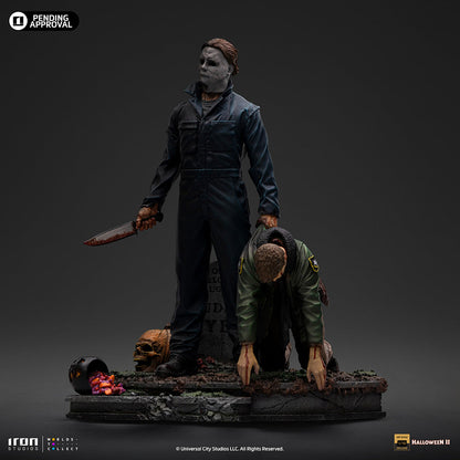 スタチュー マイケル・マイヤーズ デラックス - ハロウィン - アートスケール 1/10 - アイアン・スタジオ