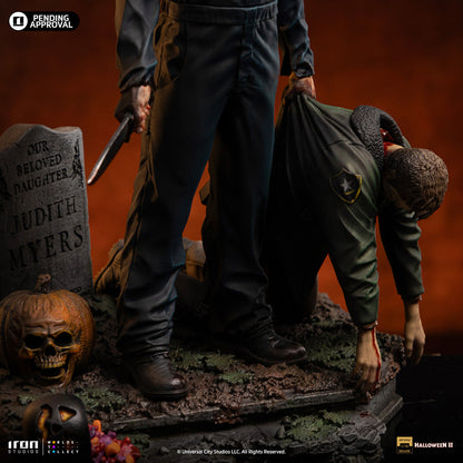 スタチュー マイケル・マイヤーズ デラックス - ハロウィン - アートスケール 1/10 - アイアン・スタジオ