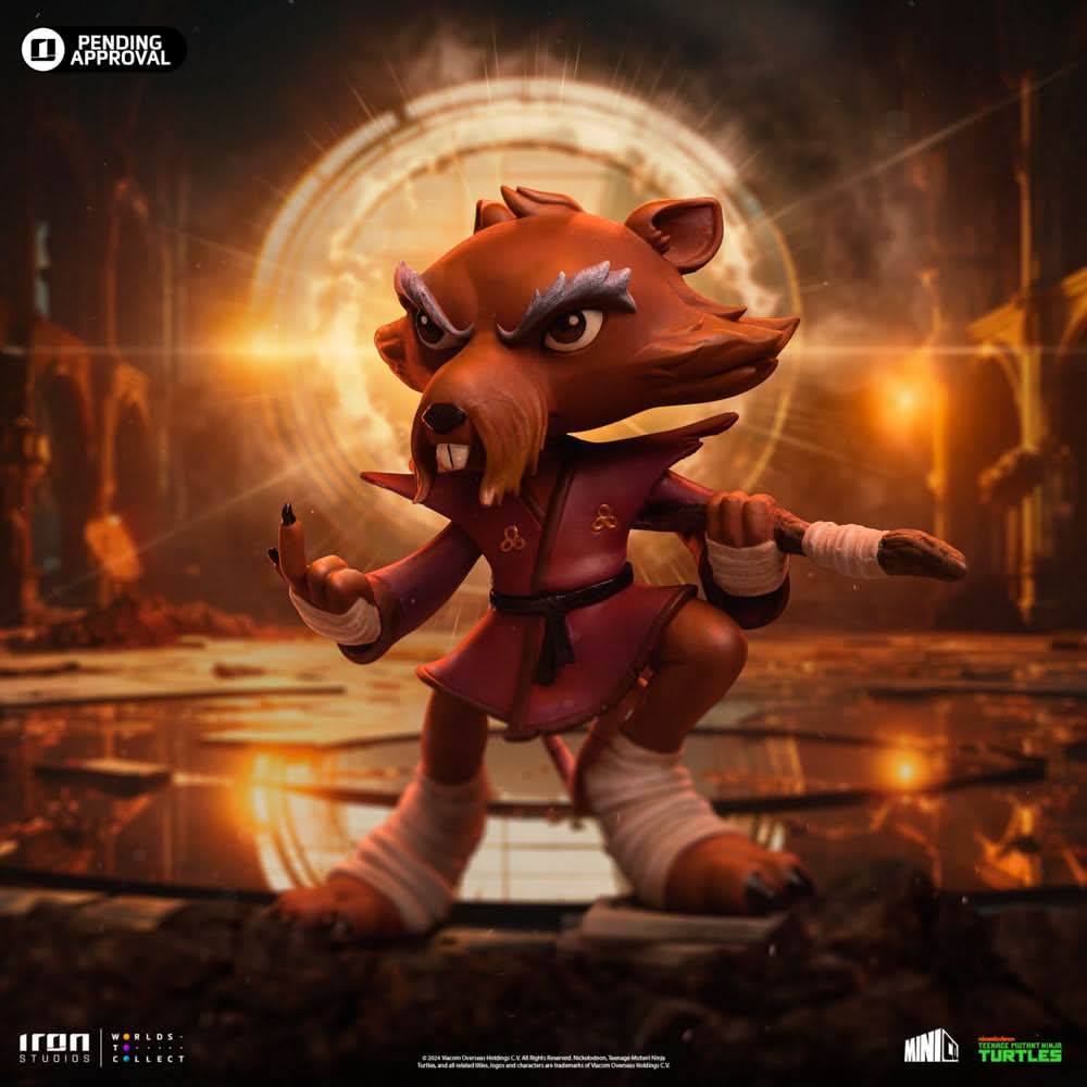 Figurine Master Splinter - TMNT - Mini Co. - Teenage Mutant Ninja Turtles