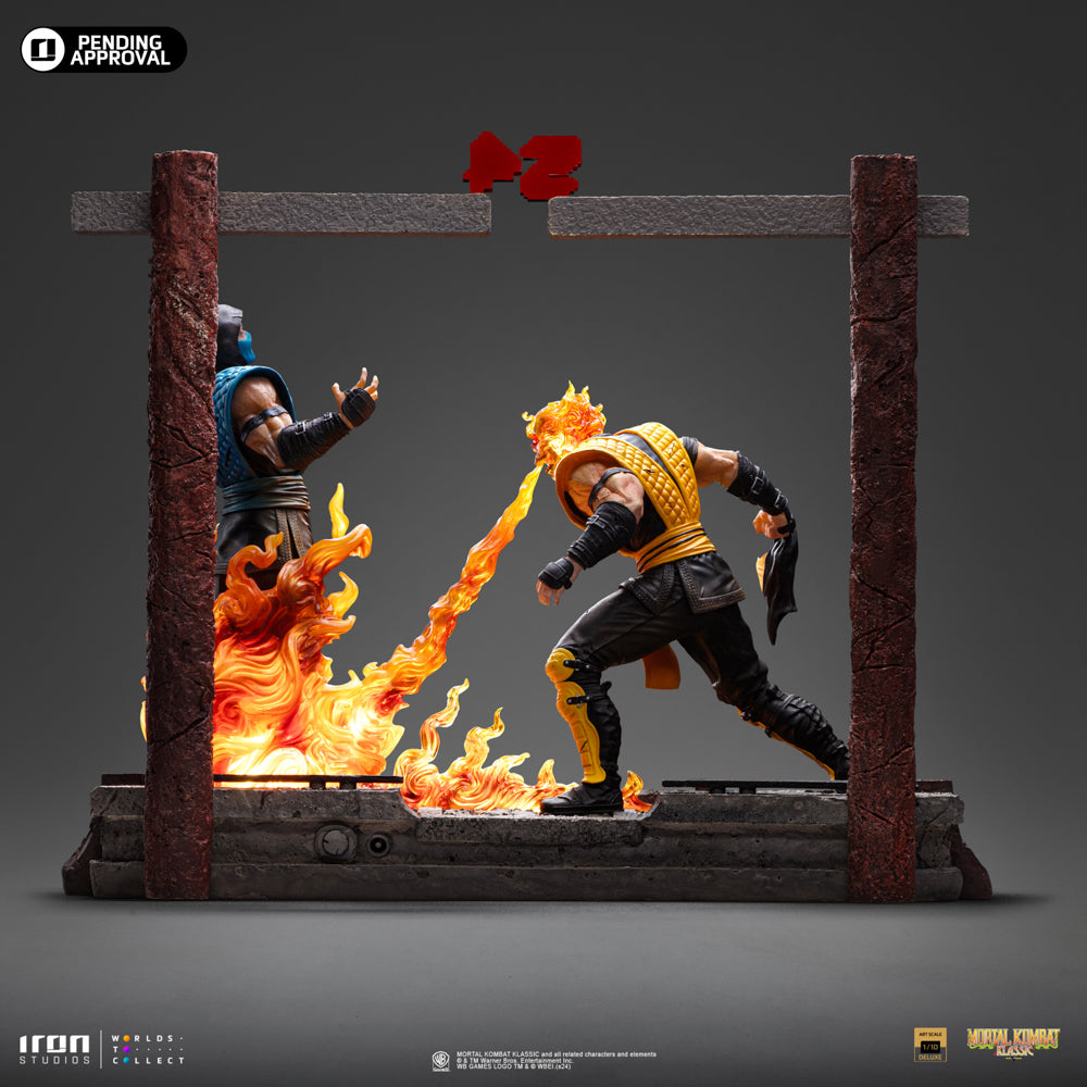 Statue Scorpion Fatality - Mortal Kombat - Art Scale 1/10