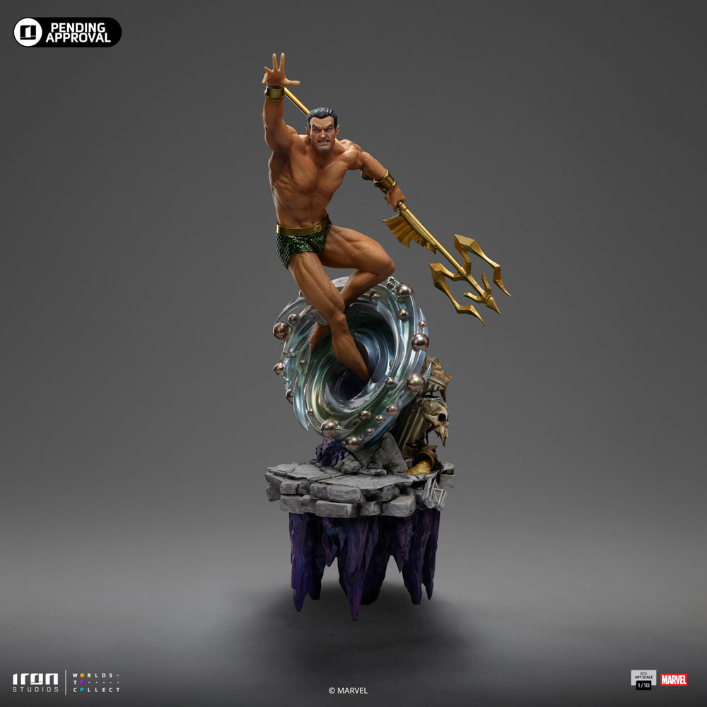 Namor Statue - Infinity Gauntlet Diorama - Art Scale 1/10 - Iron Studios