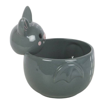 Cute Halloween bat-shaped candy bowl