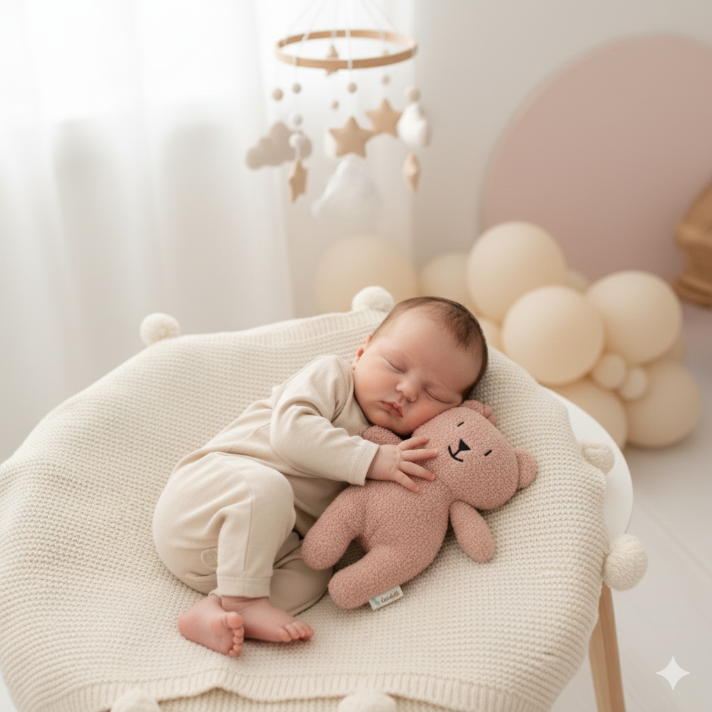 Osito de peluche rosa