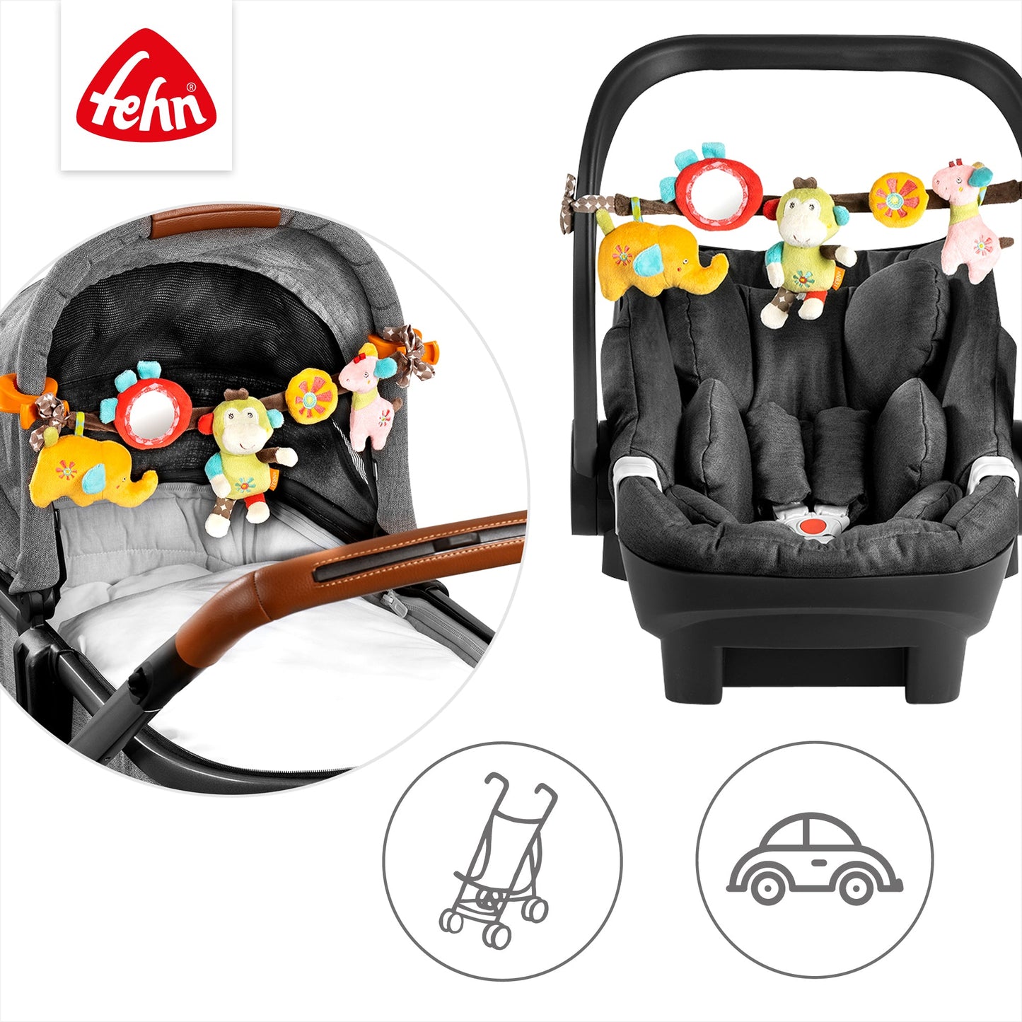 Kinderwagenkette Safari