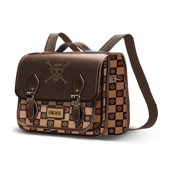 Sac à Bandoulière-Sac à Dos Satchel One Piece « Chess »