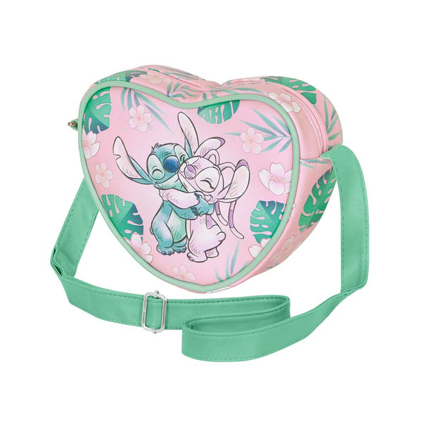 Sac à Bandoulière Coeur Casual Disney Lilo & Stitch « Hug »