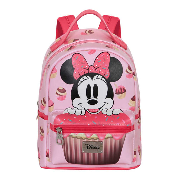Sac à Dos Heady Petit Disney Minnie Mouse « Muffin » – Rose