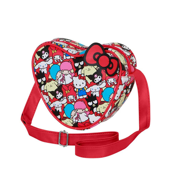 Sac à Bandoulière Cœur Casual Hello Kitty « Friends »