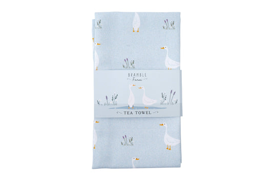 Theedoek met afbeelding van eendjes van Bramble Farm
