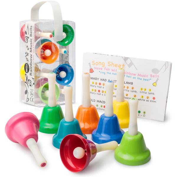CLOCHES MUSICALES ARC-EN-CIEL