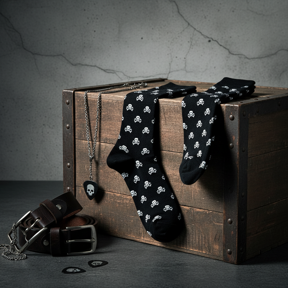 Calcetines de calavera