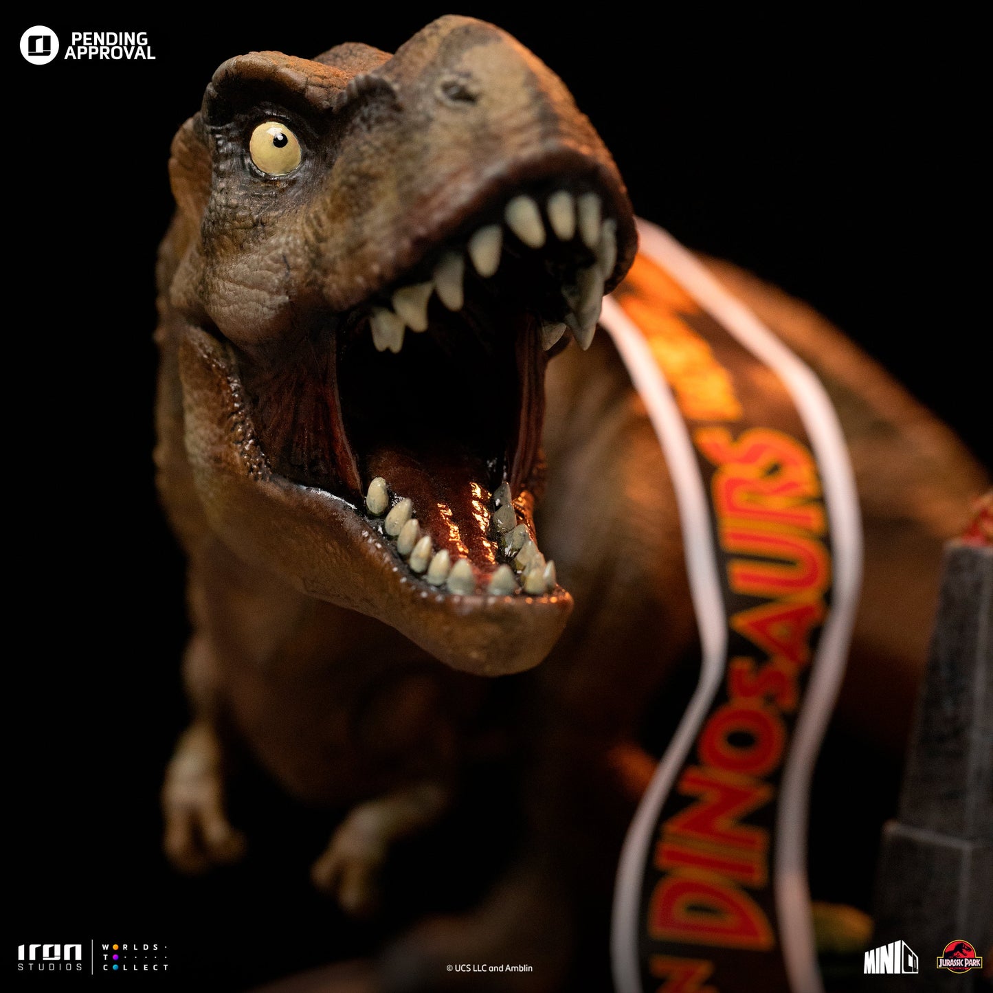 Figurine T-Rex Deluxe - Jurassic Park - Mini Co. - Jurassic World