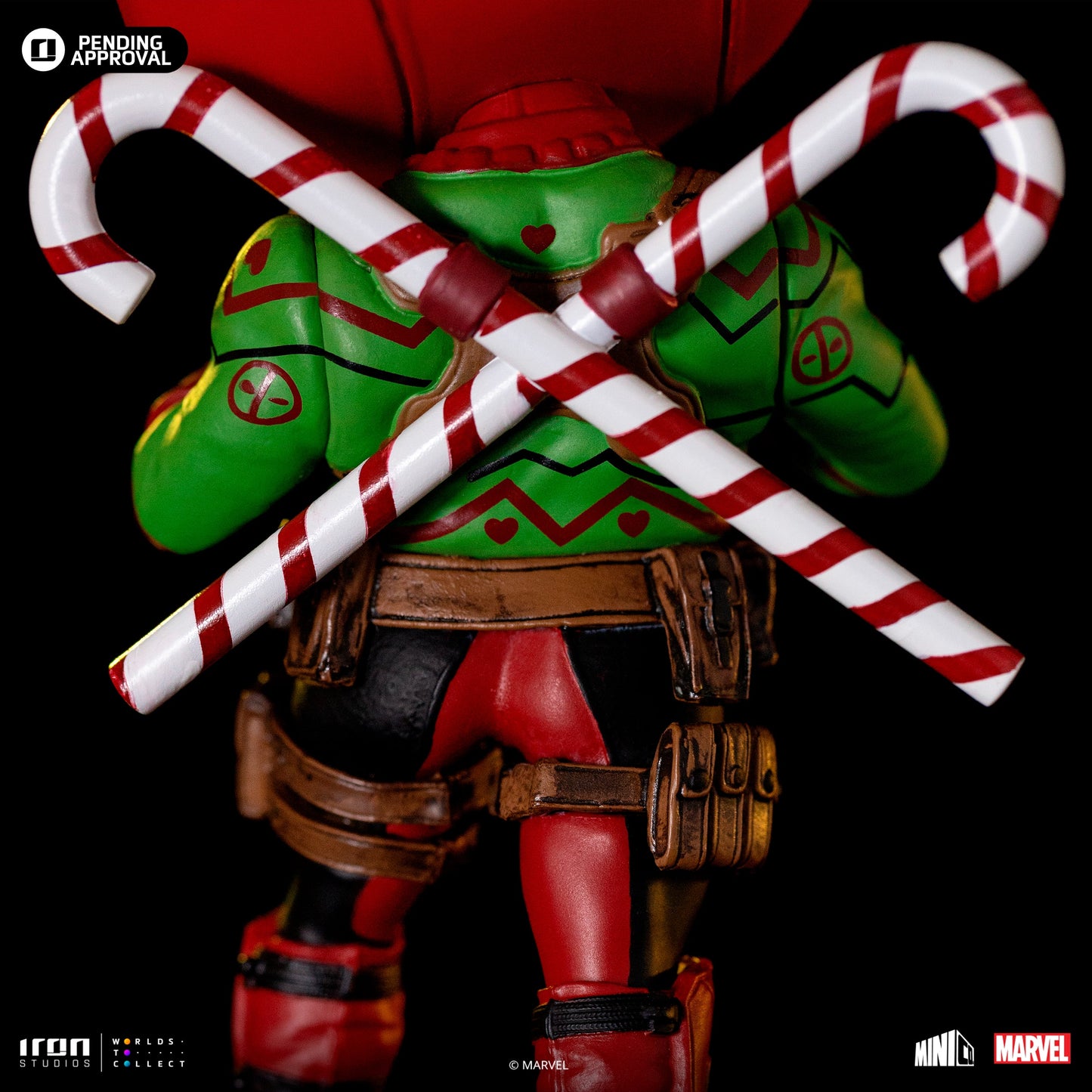 Figurine Deadpool (Holidays Version) - Marvel Comics - Mini Co.