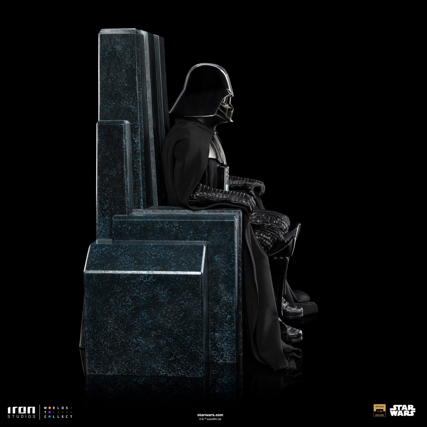 Statue Darth Vader on Throne - Star Wars: Obi-Wan Kenobi Series - Art Scale 1/10