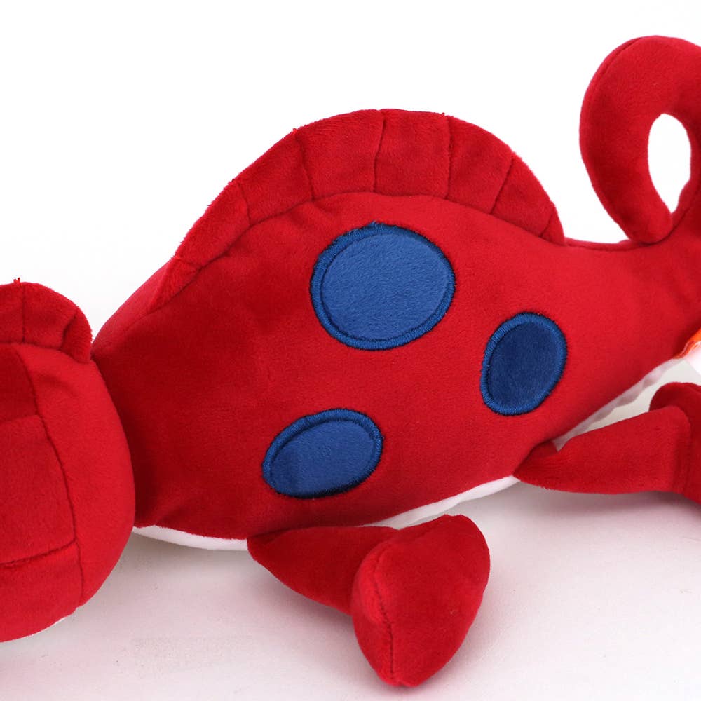 Red Chameleon Plush Toy 30 cm