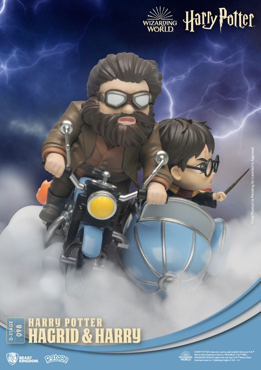 Harry Potter D-Stage - Hagrid e Harry