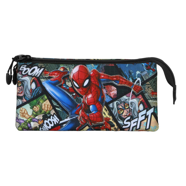 Trousse Triple Marvel Spider-Man « Panels » – Multicolore