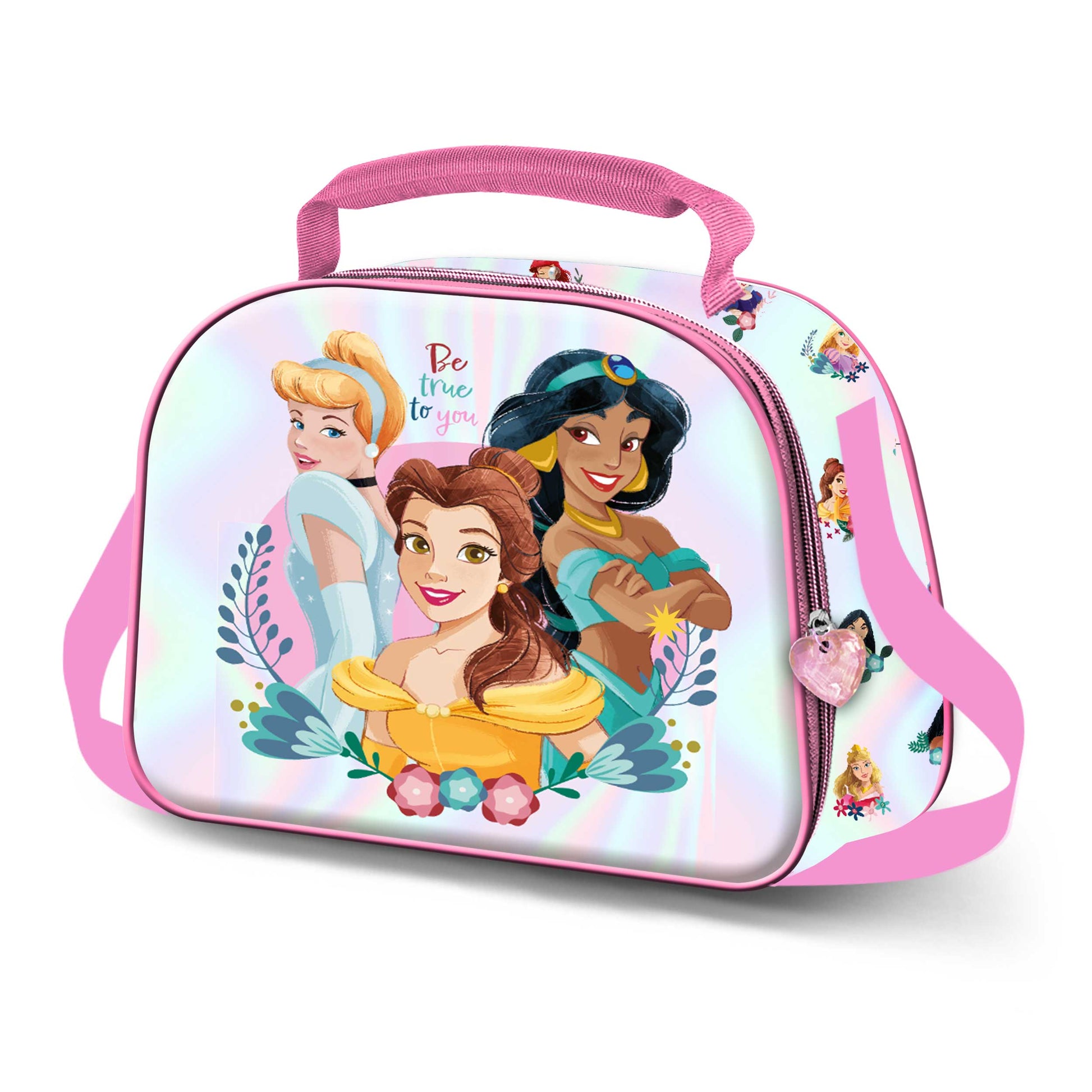 Sac Repas 3D Disney Princesses « Floral »