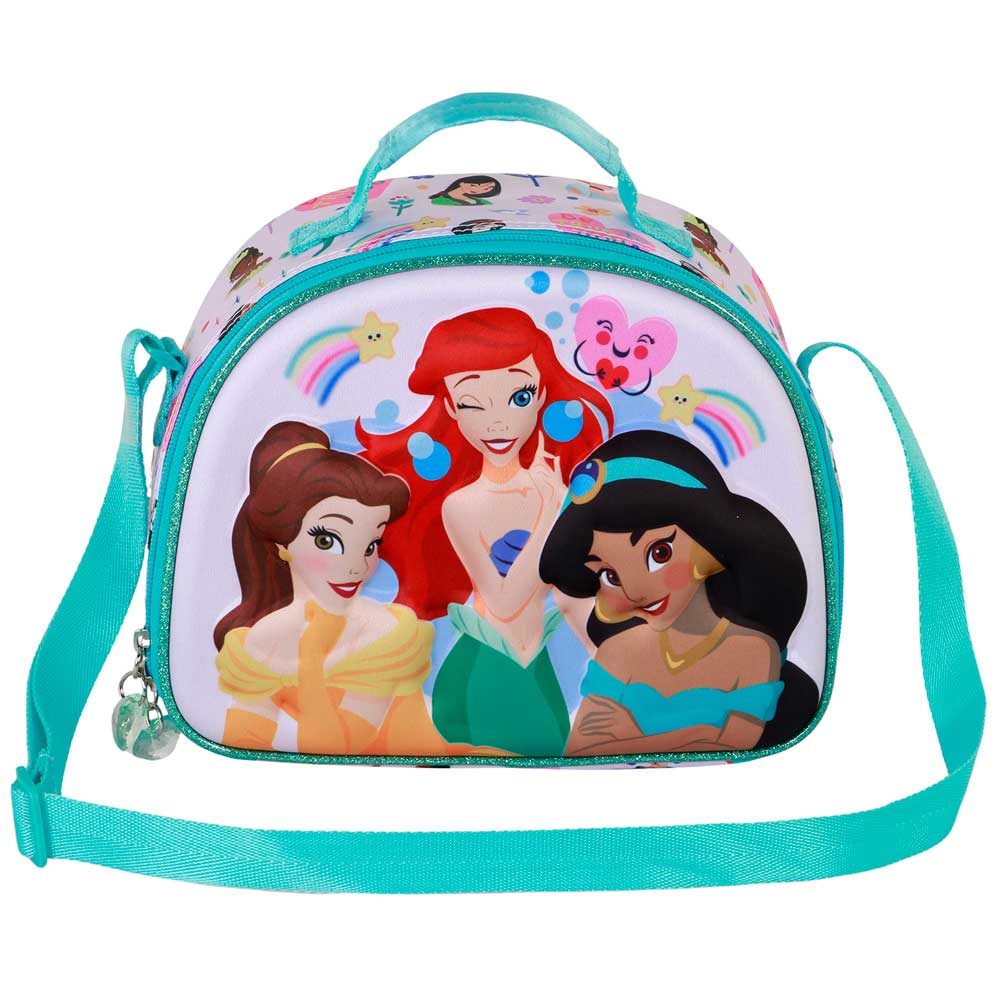 Sac Repas 3D Disney Princesses « Rainbows »