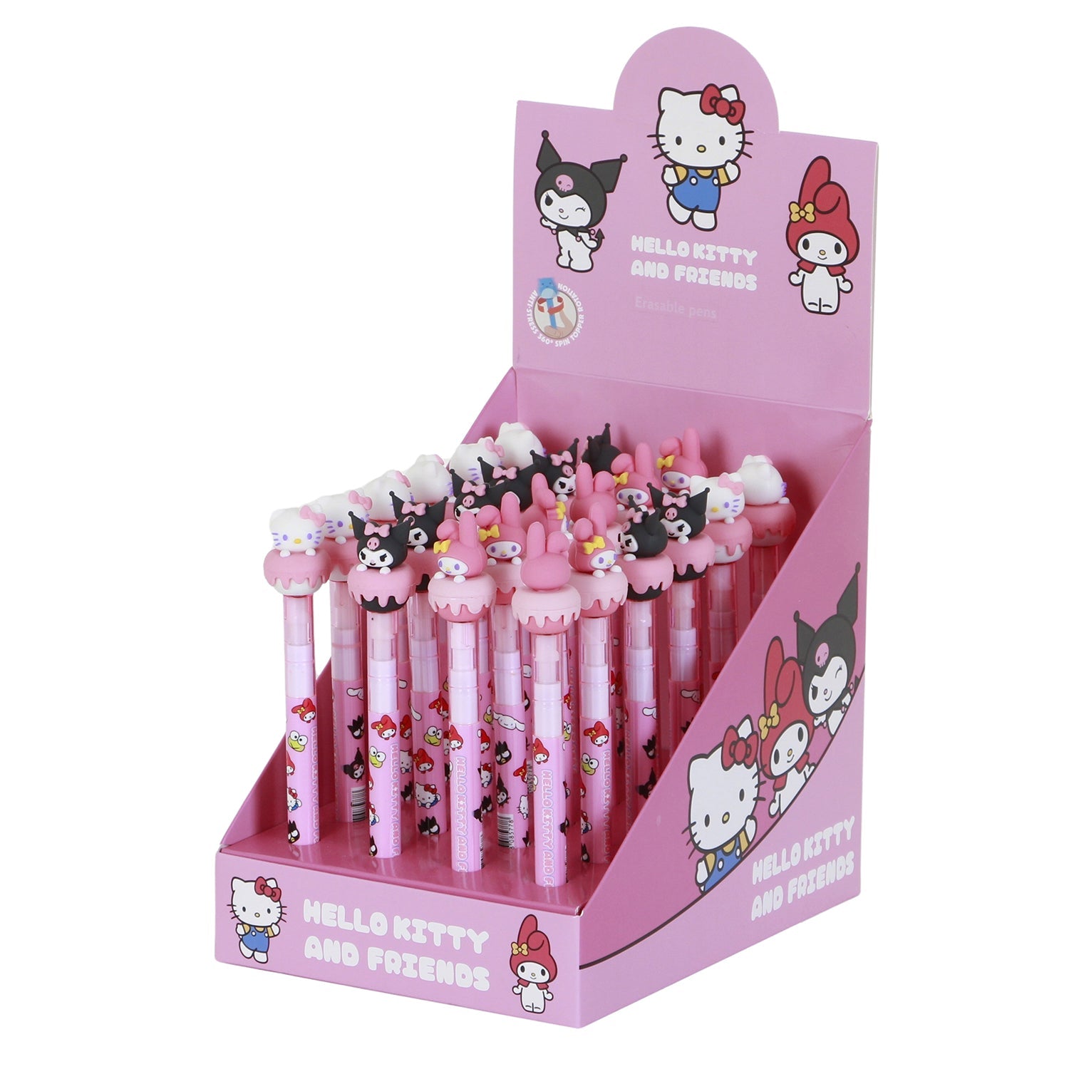 Présentoir 24 Unités Crayon Éternel Hello Kitty « Mix »