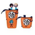 Trousse Portatout Mignonne + 2 Stylos Gel Effaçables Dragon Ball « Super »