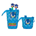 Trousse Portatout Mignonne + 2 Stylos Gel Effaçables Sonic the Hedgehog