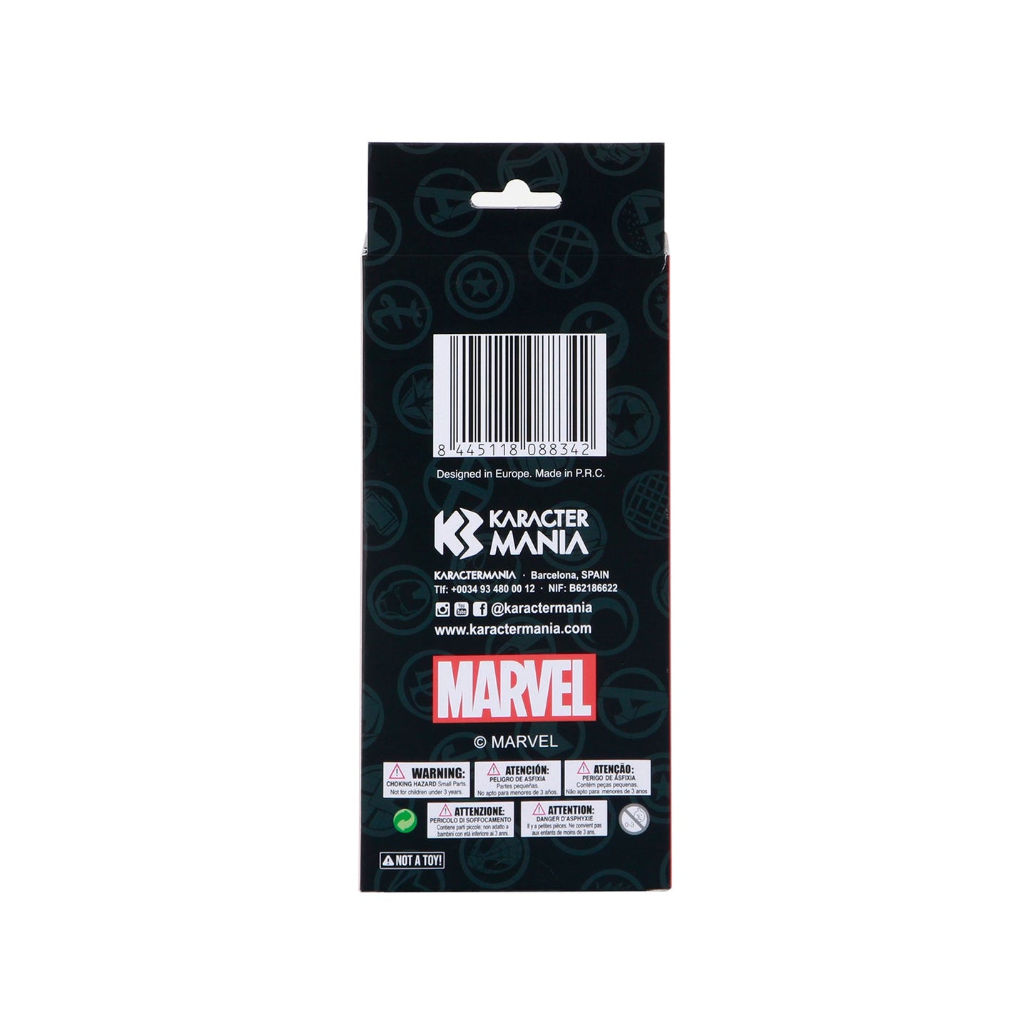 Pack de 2 Stylos 10 Couleurs Marvel Spider-Man « Peter » – Rouge