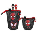 Trousse Portatout Mignonne + 2 Stylos Gel Effaçables Marvel Spider-Man « Peter »
