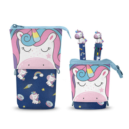 Étui Cute + Stylo 10 Couleurs + Stylo Gel Effaçable Oh My Pop! « Sweety »