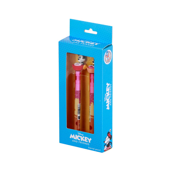 Pack Mixte de 2 Stylos Gel Effaçables Disney « Mickey et Minnie » – Multicolore